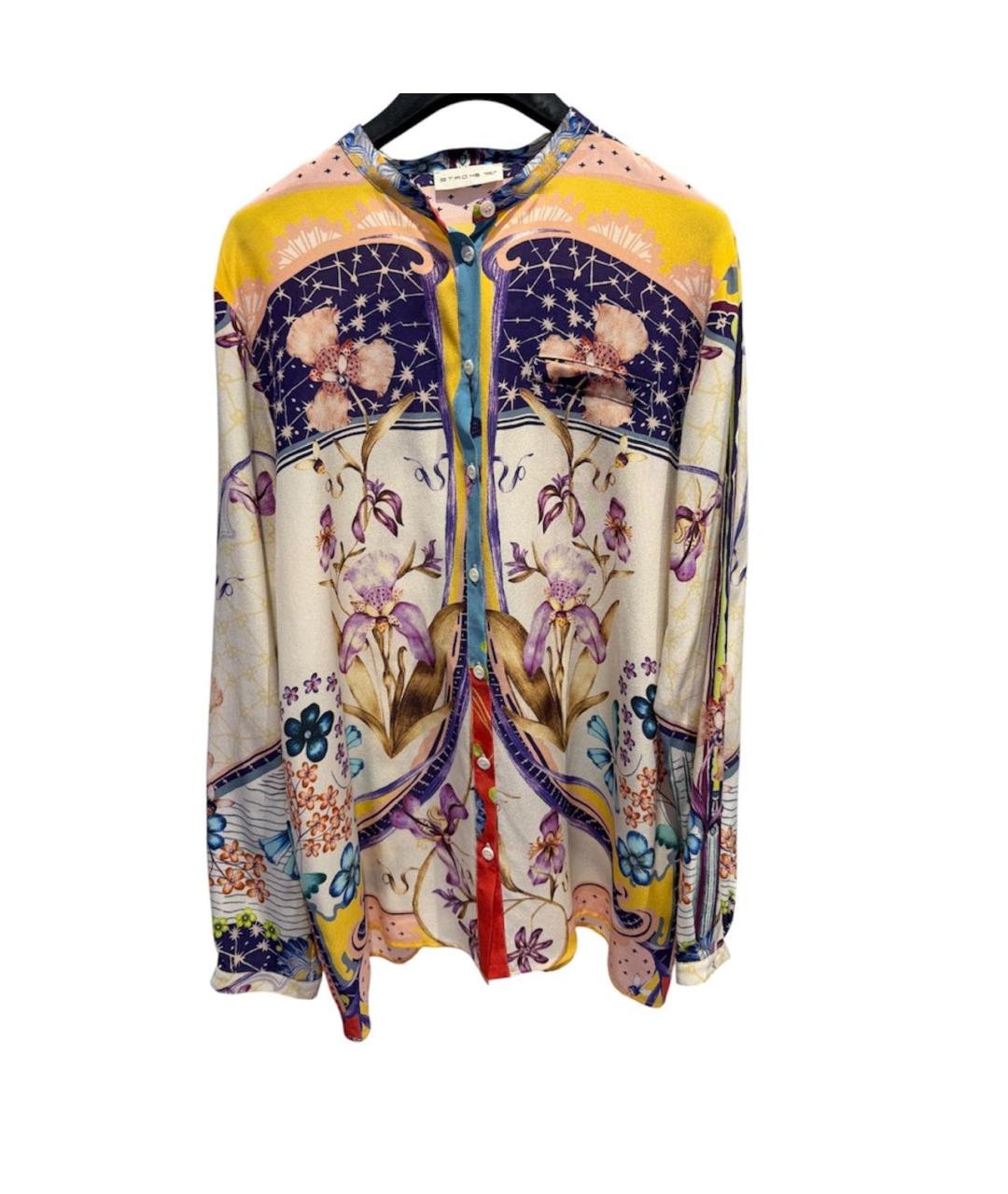 ETRO Мульти шелковая блузы, фото 6