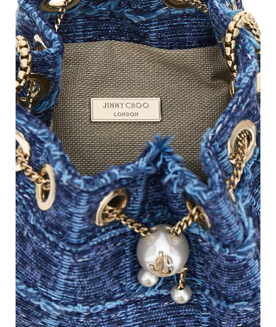 JIMMY CHOO Синяя сумка через плечо, фото 4