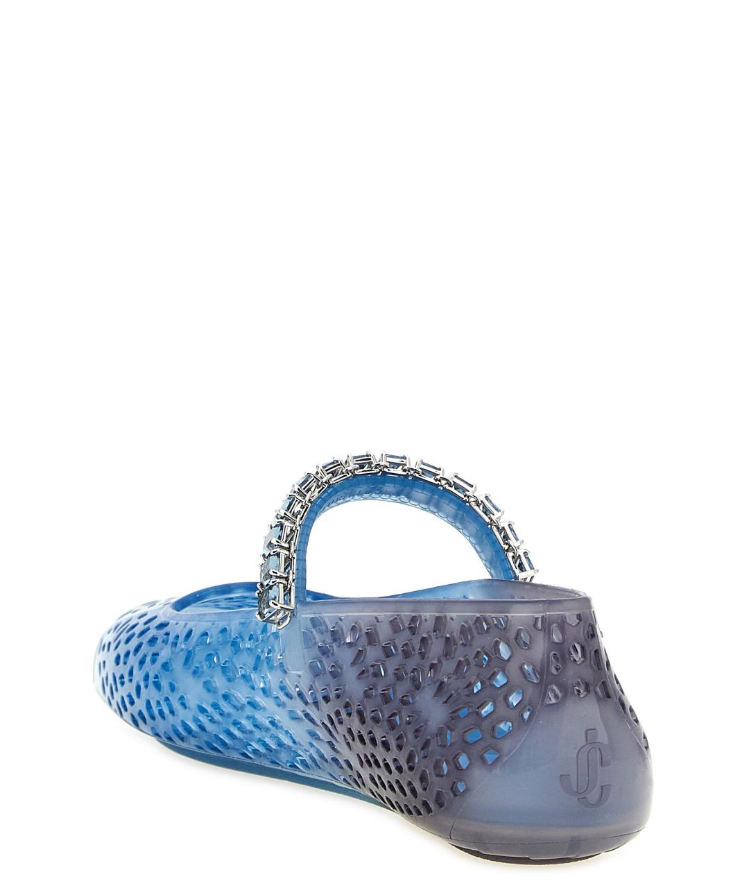 JIMMY CHOO Синие балетки, фото 3