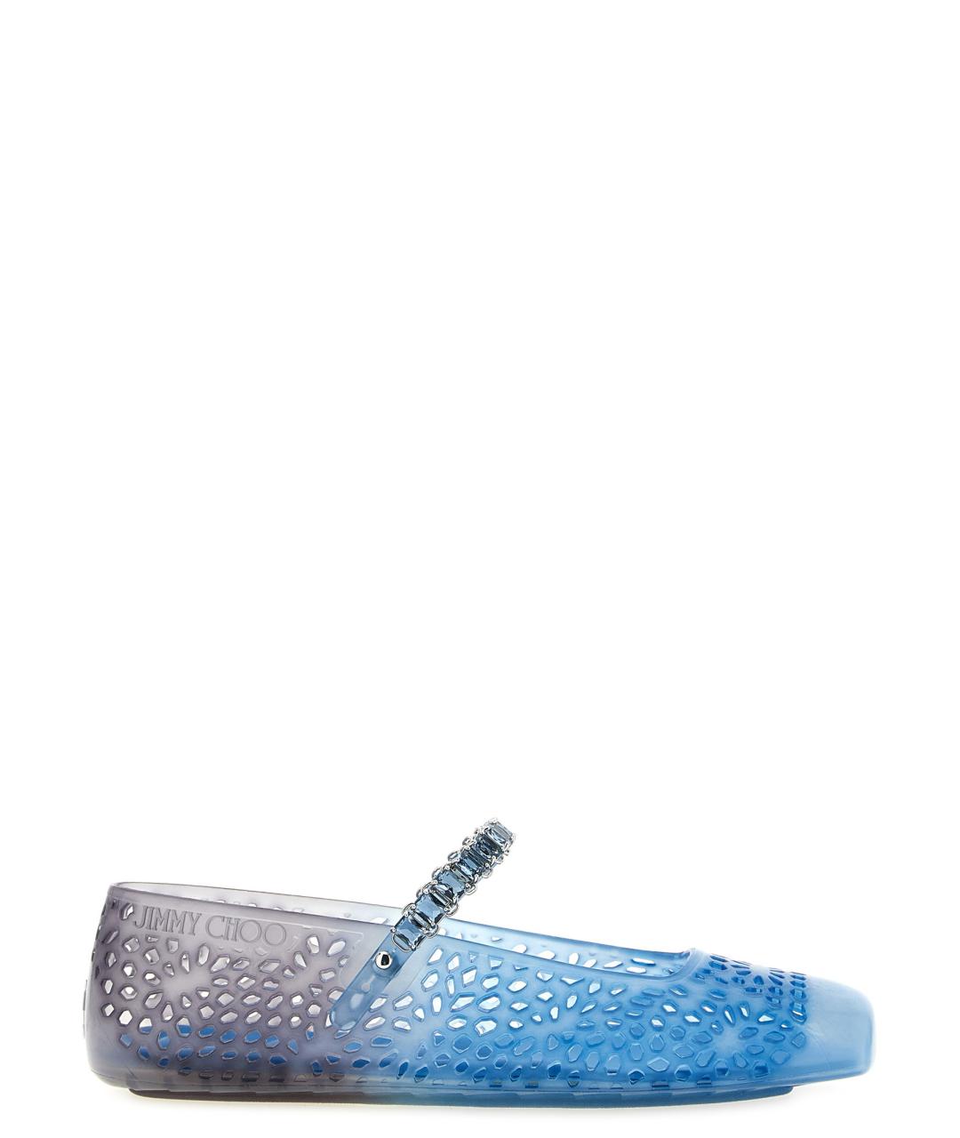 JIMMY CHOO Синие балетки, фото 1