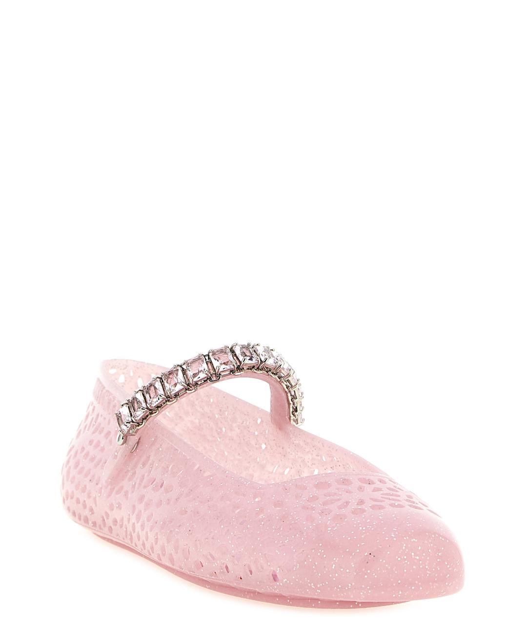 JIMMY CHOO Розовые балетки, фото 2