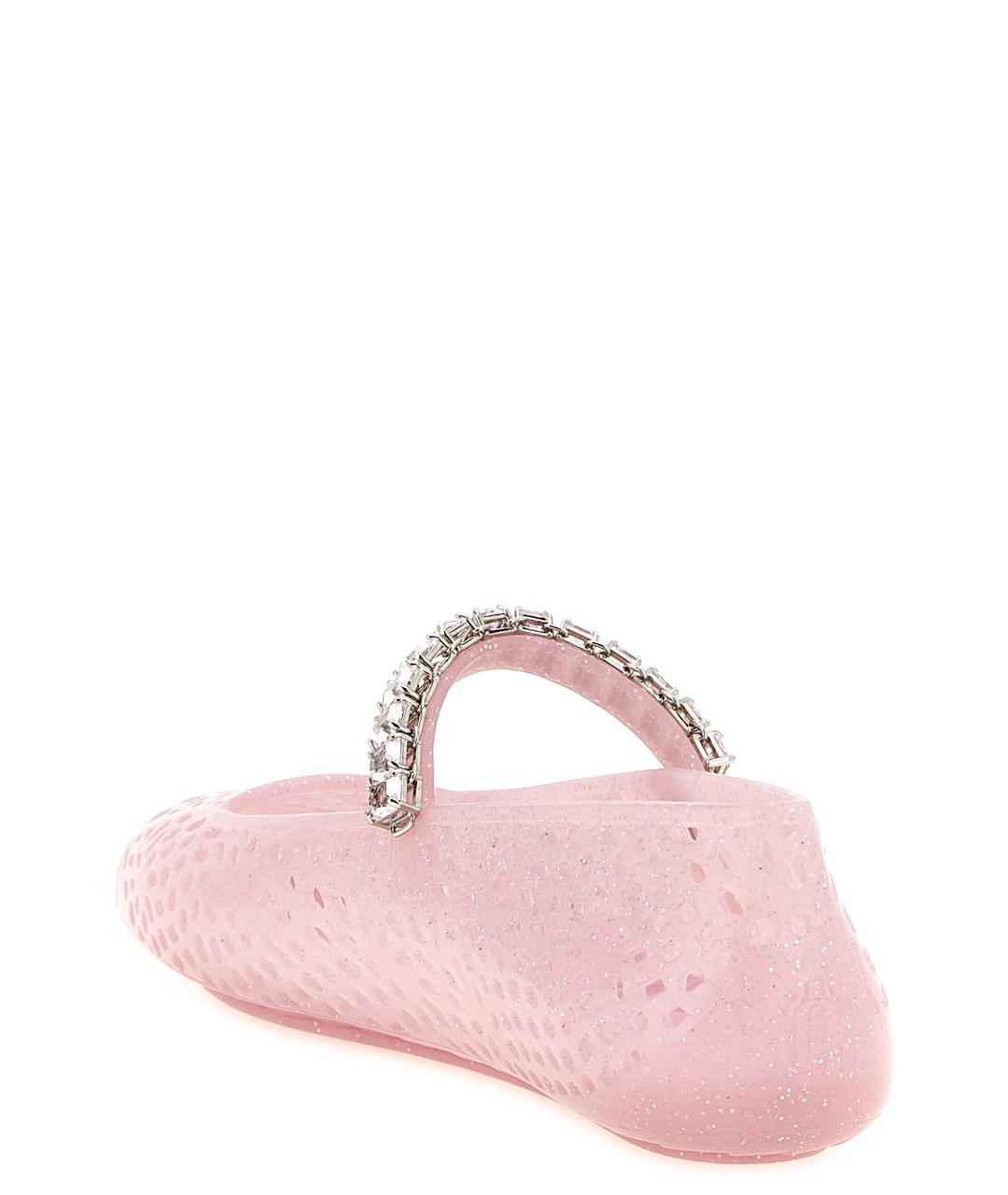 JIMMY CHOO Розовые балетки, фото 3