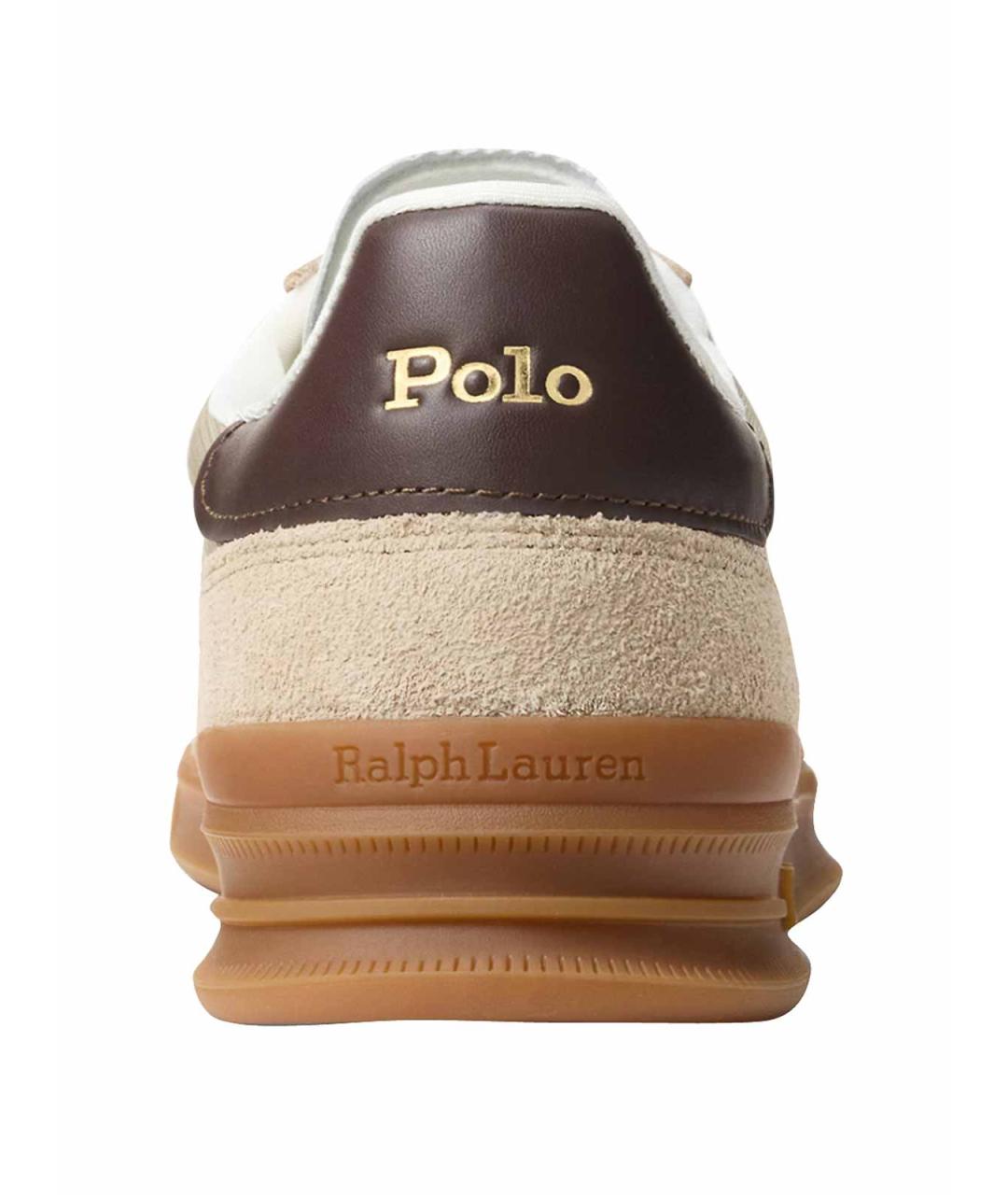 POLO RALPH LAUREN Бежевые низкие кроссовки / кеды, фото 3