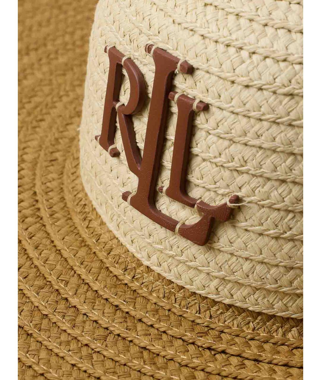 RALPH LAUREN Бежевая панама, фото 3