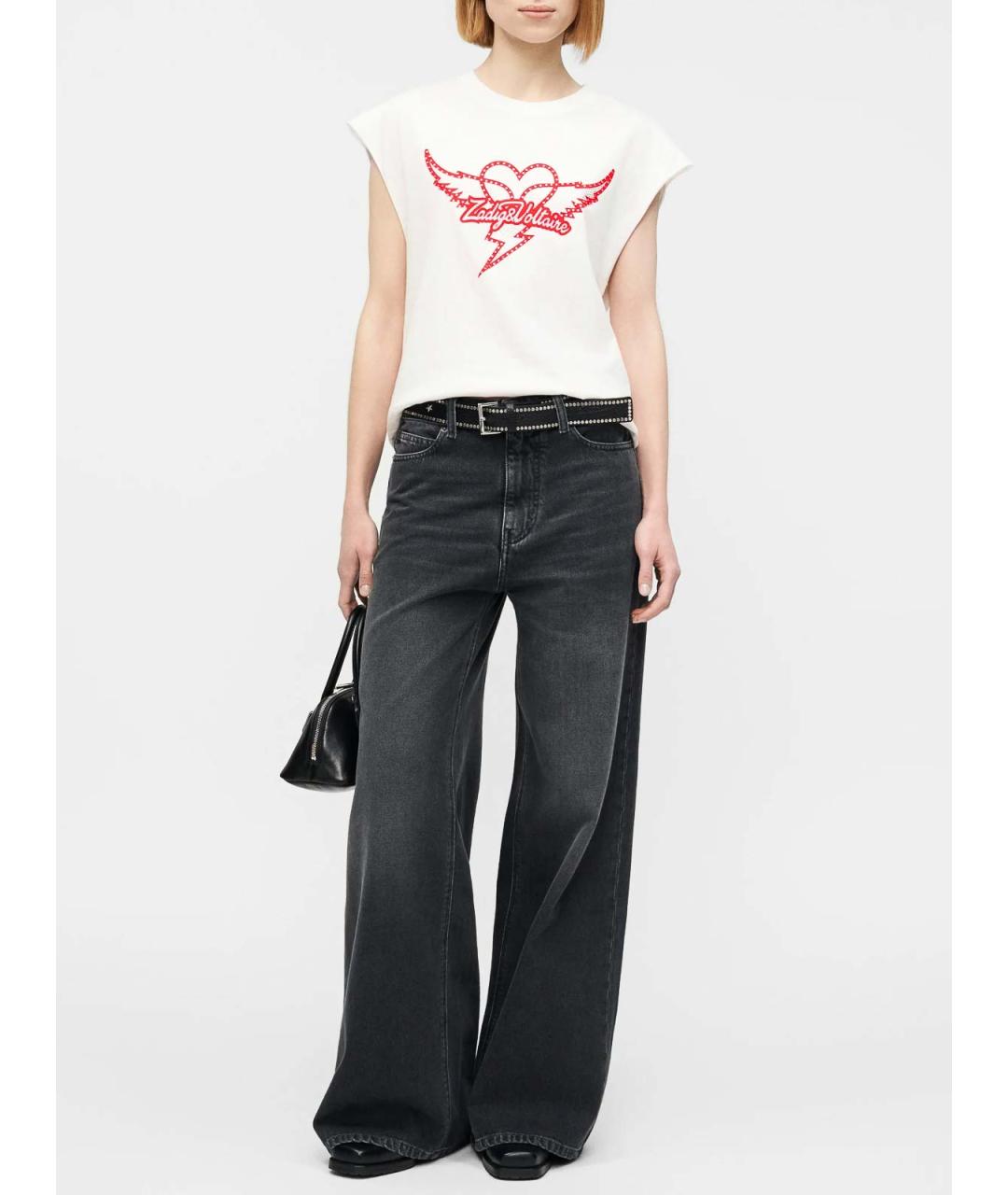 ZADIG & VOLTAIRE Белая футболка, фото 4