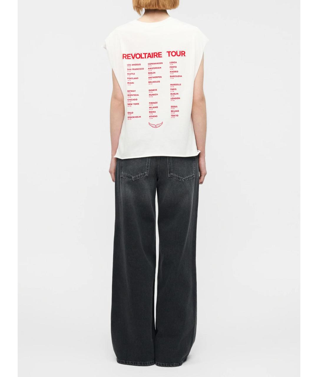 ZADIG & VOLTAIRE Белая футболка, фото 5