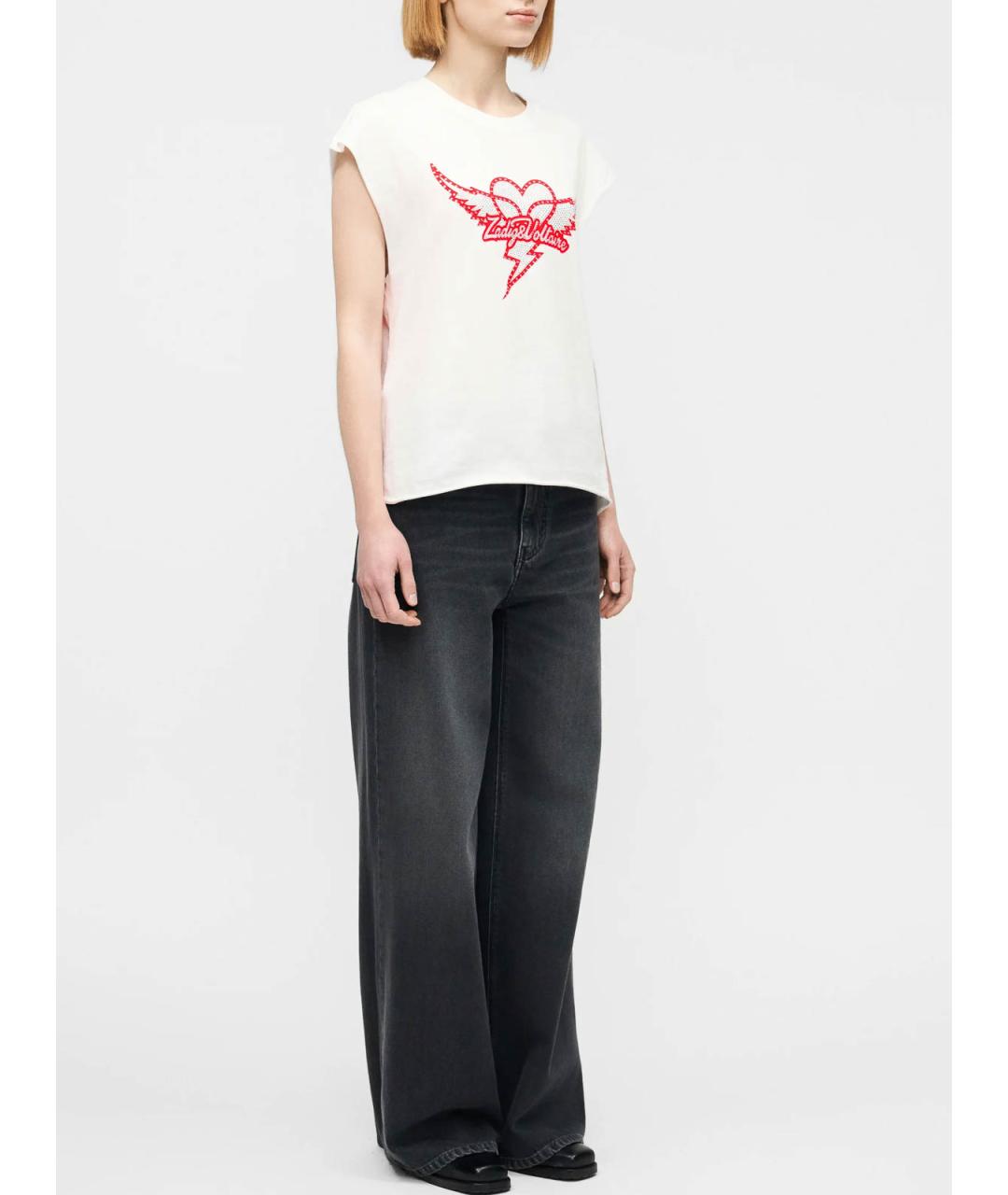 ZADIG & VOLTAIRE Белая футболка, фото 6