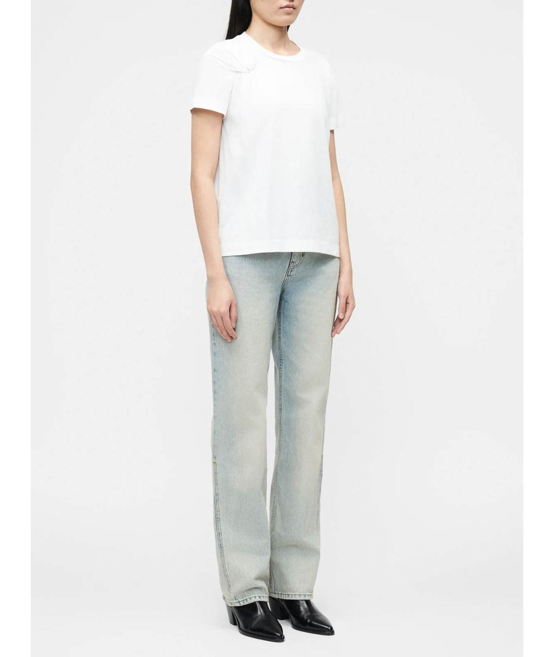 ZADIG & VOLTAIRE Белая хлопковая футболка, фото 6