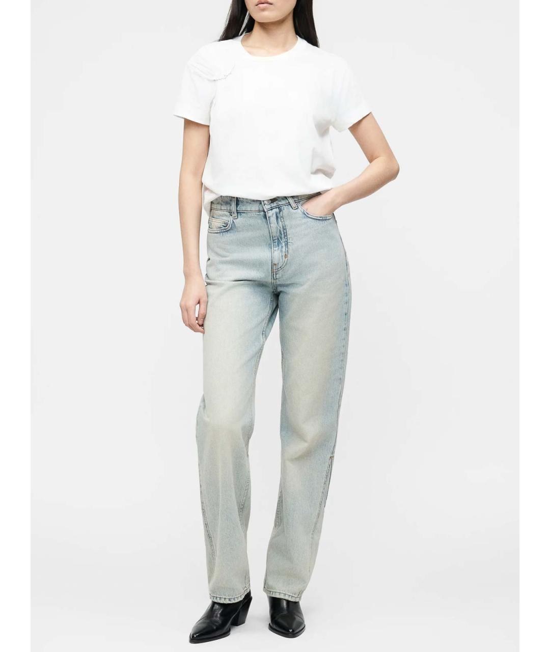 ZADIG & VOLTAIRE Белая хлопковая футболка, фото 4