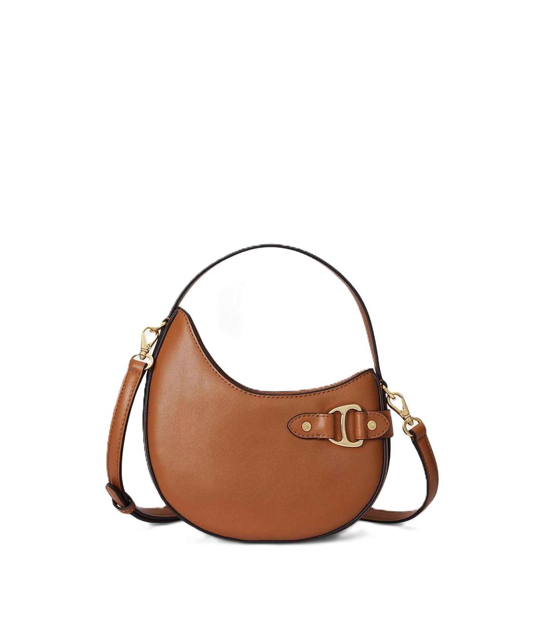 RALPH LAUREN Коричневая сумка через плечо, фото 1