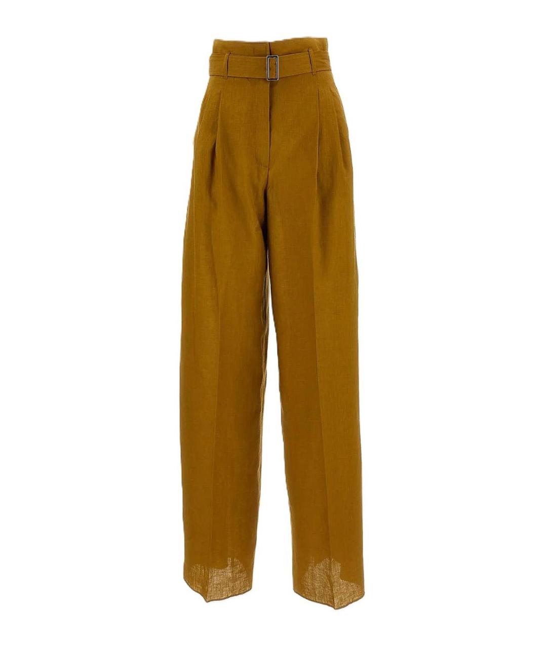 MAX MARA STUDIO Горчичные ботильоны, фото 1