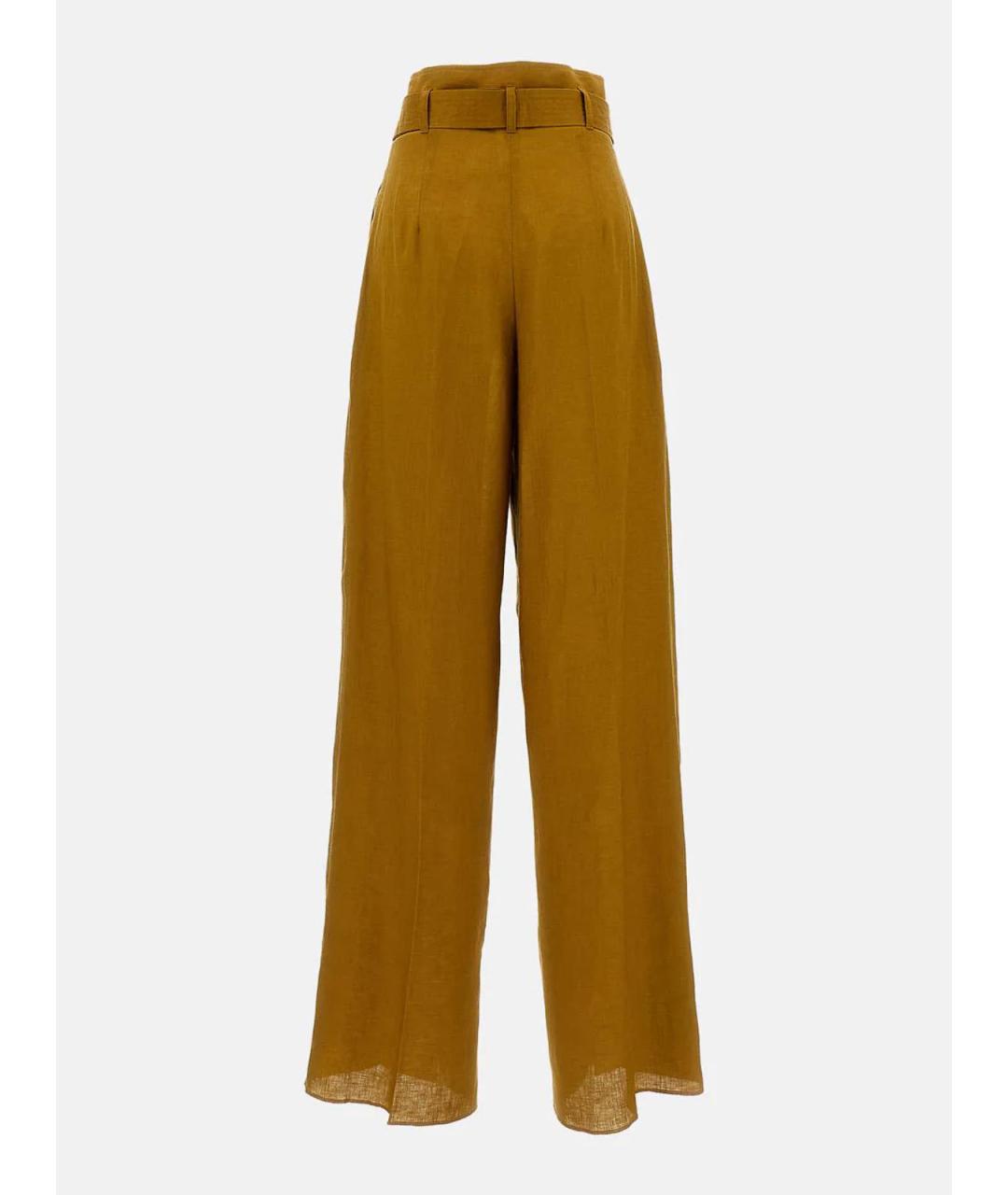 MAX MARA STUDIO Горчичные ботильоны, фото 2
