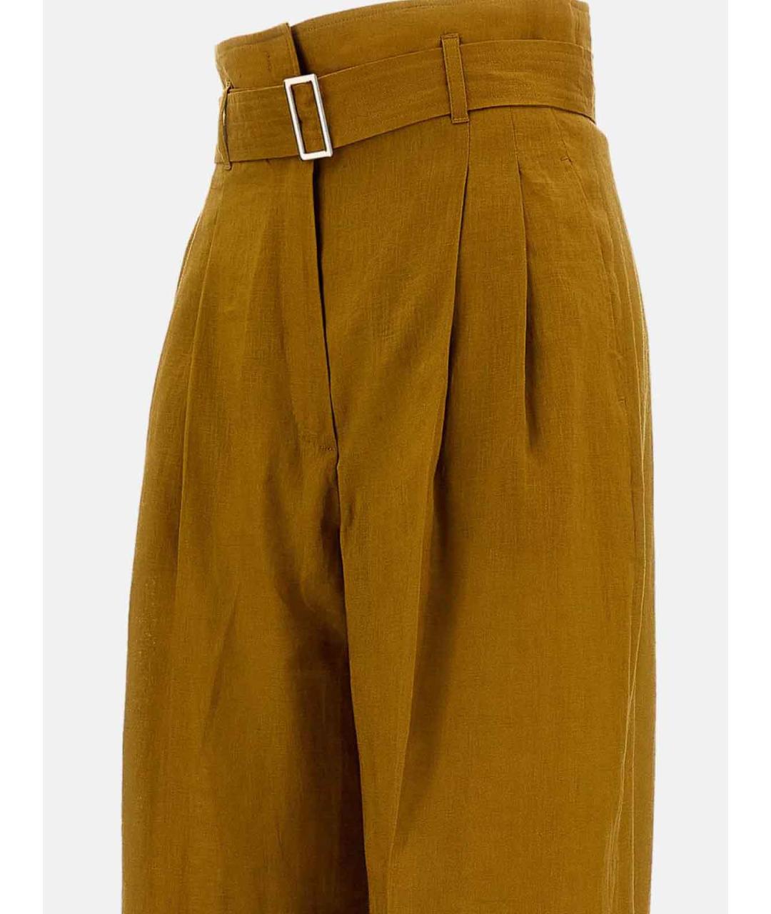 MAX MARA STUDIO Горчичные ботильоны, фото 3