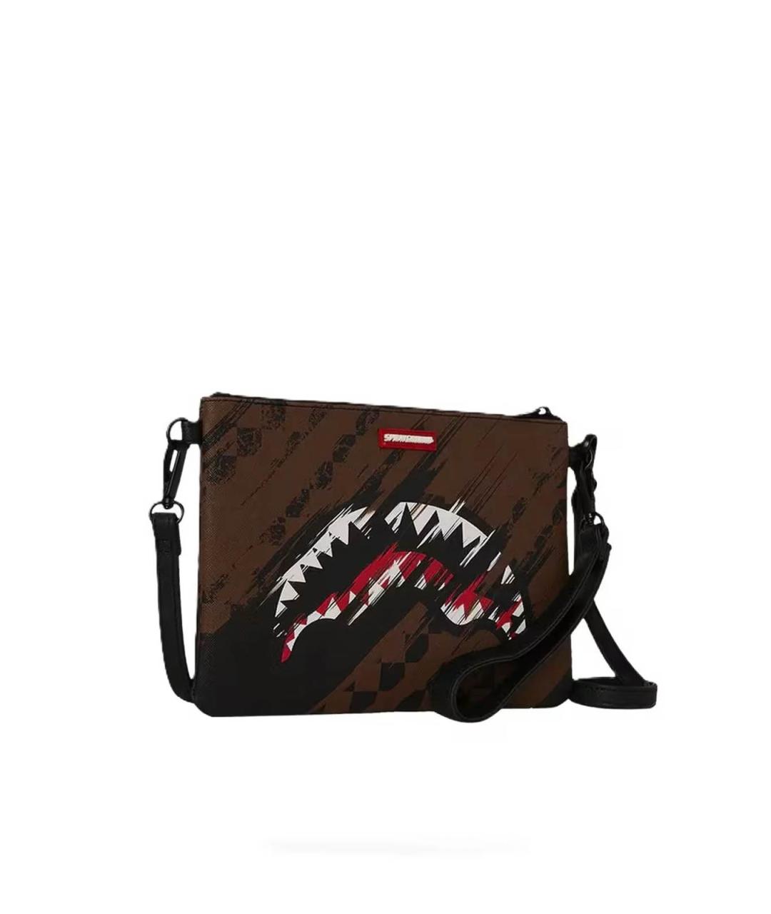SPRAYGROUND Коричневая сумка через плечо, фото 2