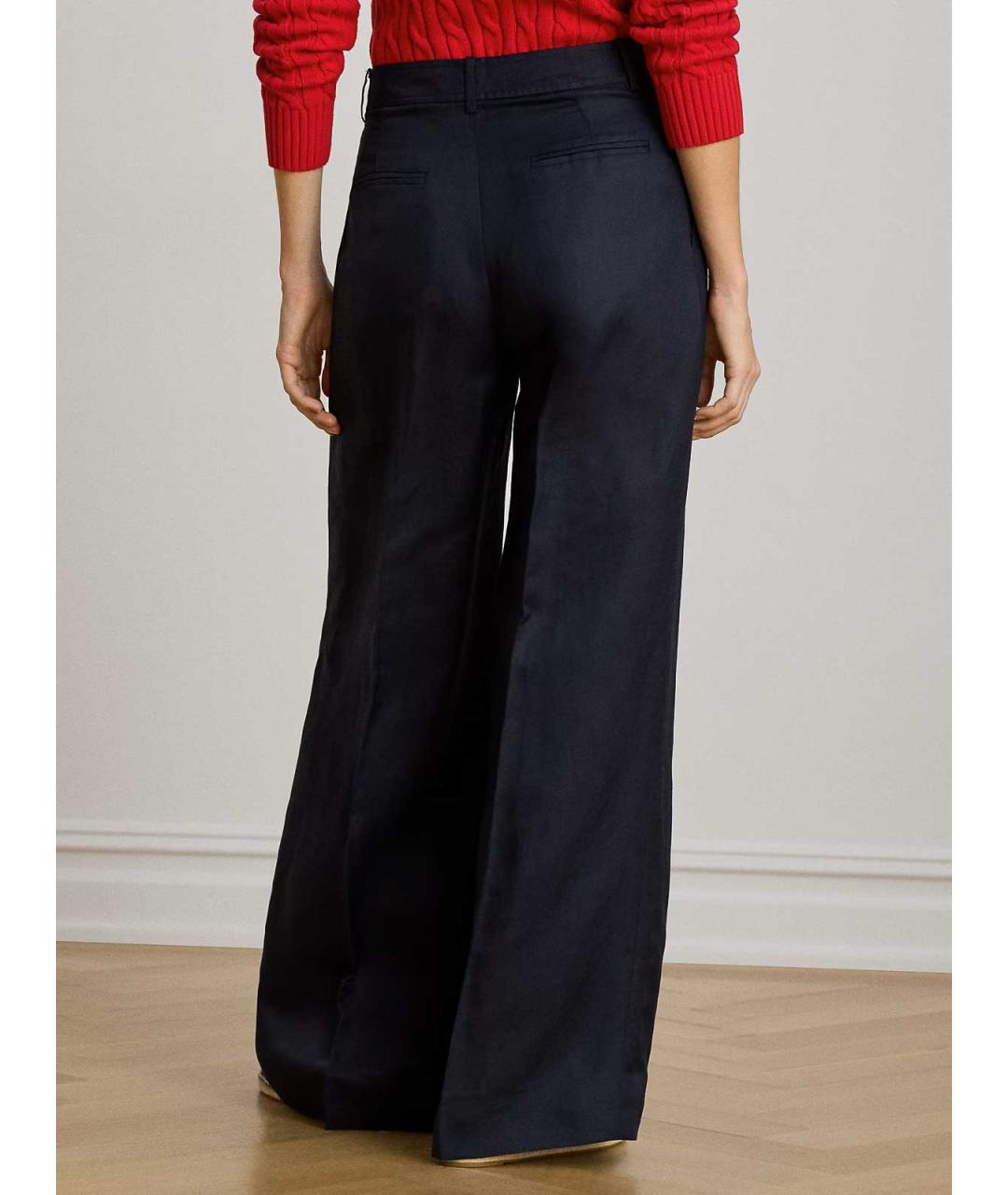 RALPH LAUREN Льняные брюки широкие, фото 3