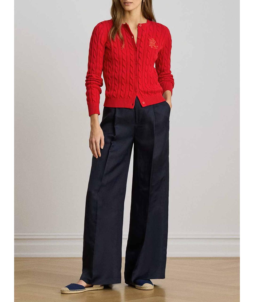 RALPH LAUREN Льняные брюки широкие, фото 6