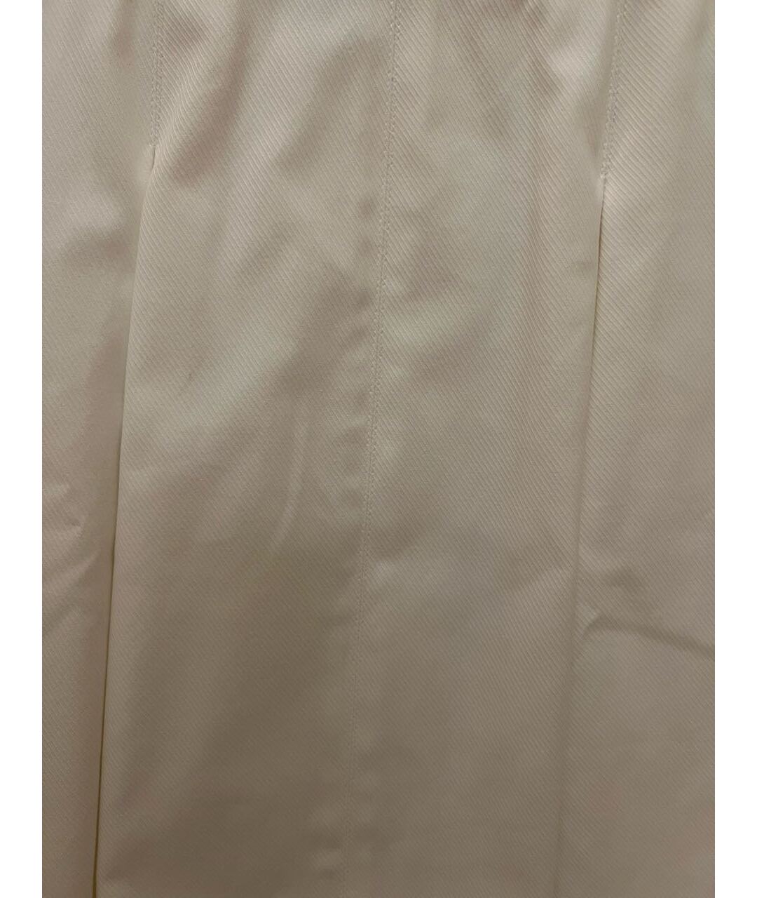 CHANEL PRE-OWNED Белая хлопковая юбка мини, фото 4
