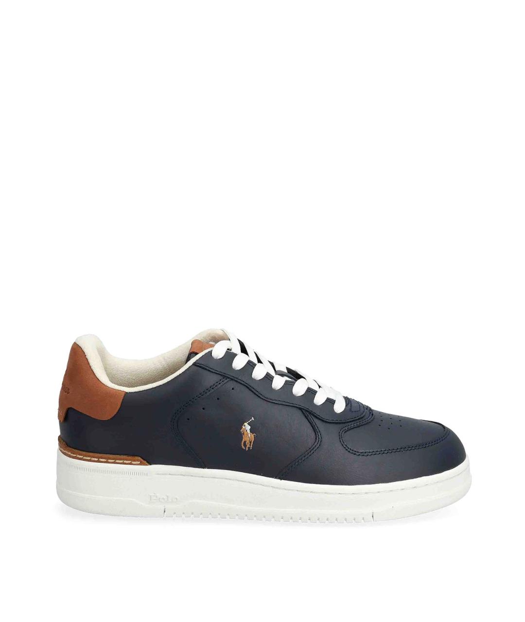 POLO RALPH LAUREN Кожаные низкие кроссовки / кеды, фото 1