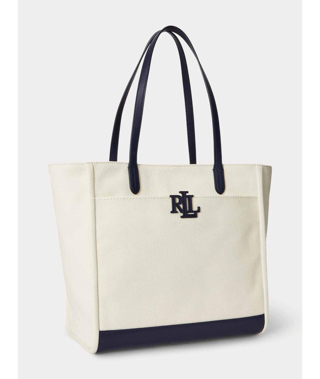 RALPH LAUREN Бежевая сумка тоут, фото 4