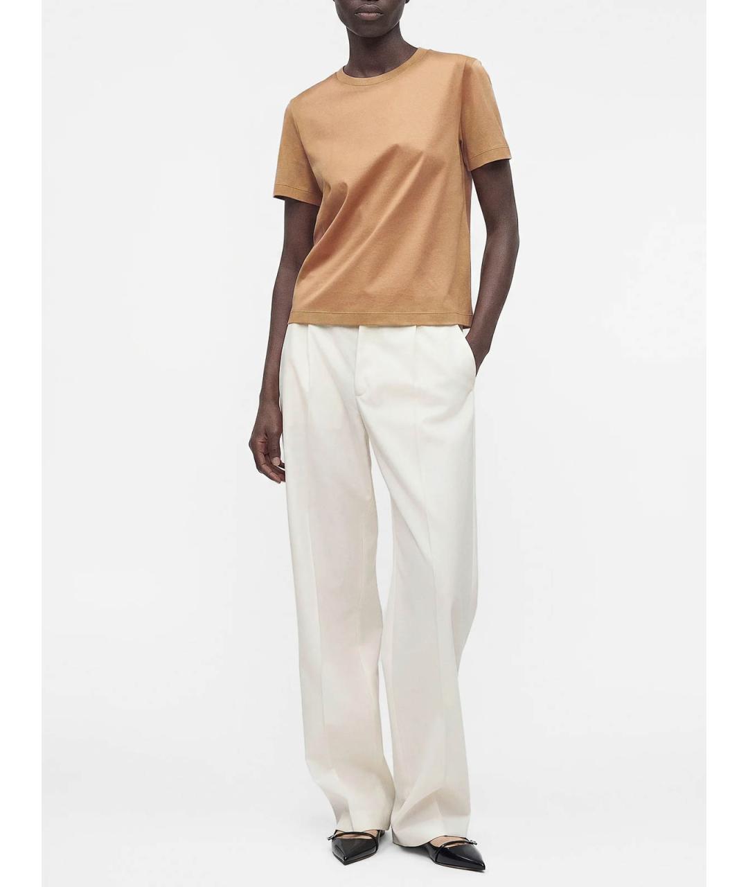 MAX MARA Бежевый джемпер / свитер, фото 4