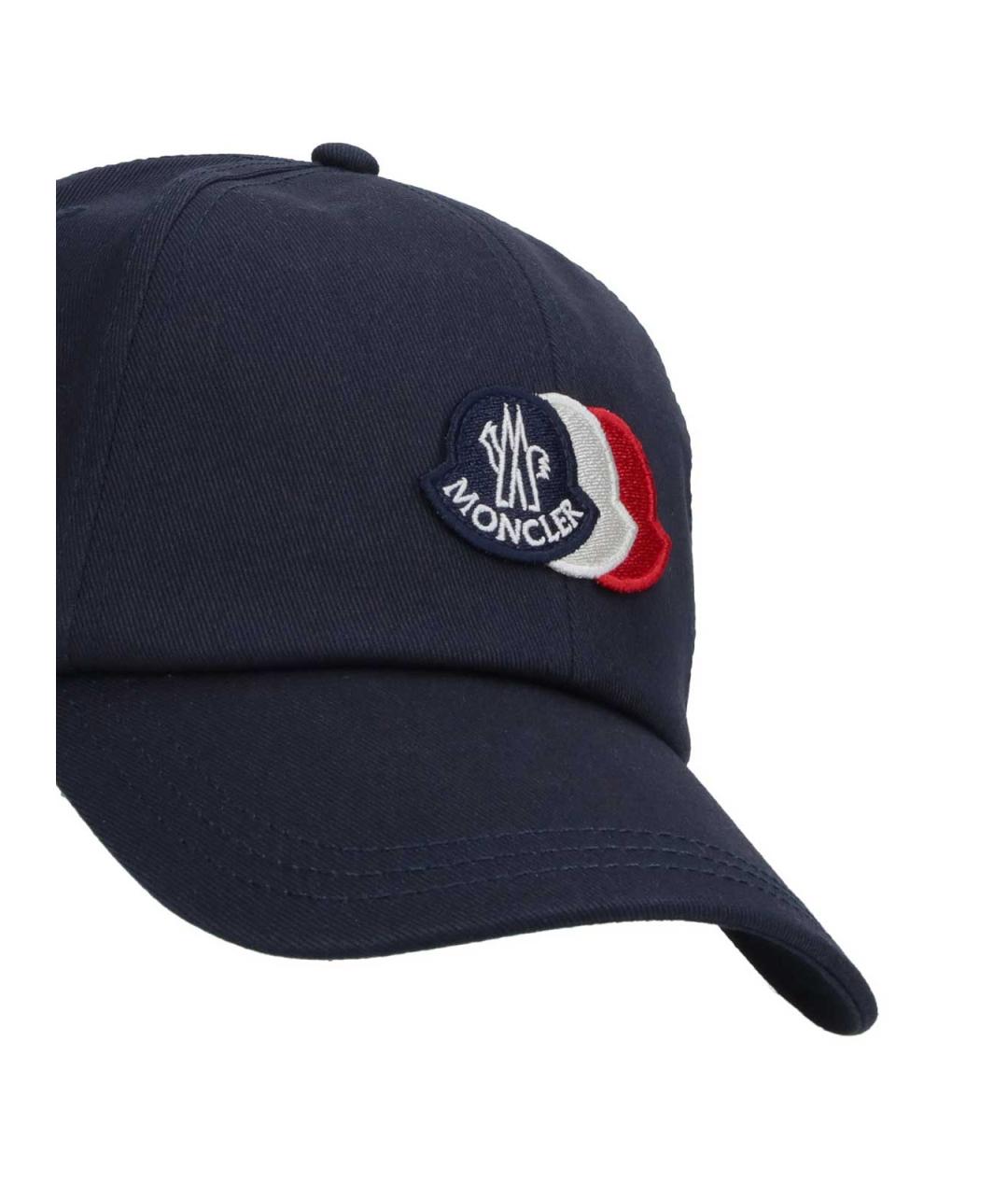 MONCLER Синяя хлопковая кепка/бейсболка, фото 3