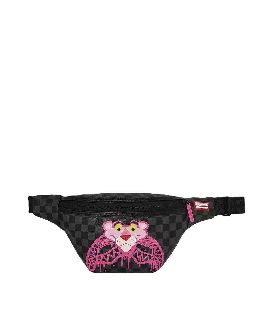 SPRAYGROUND Черная синтетическая сумка через плечо, фото 1