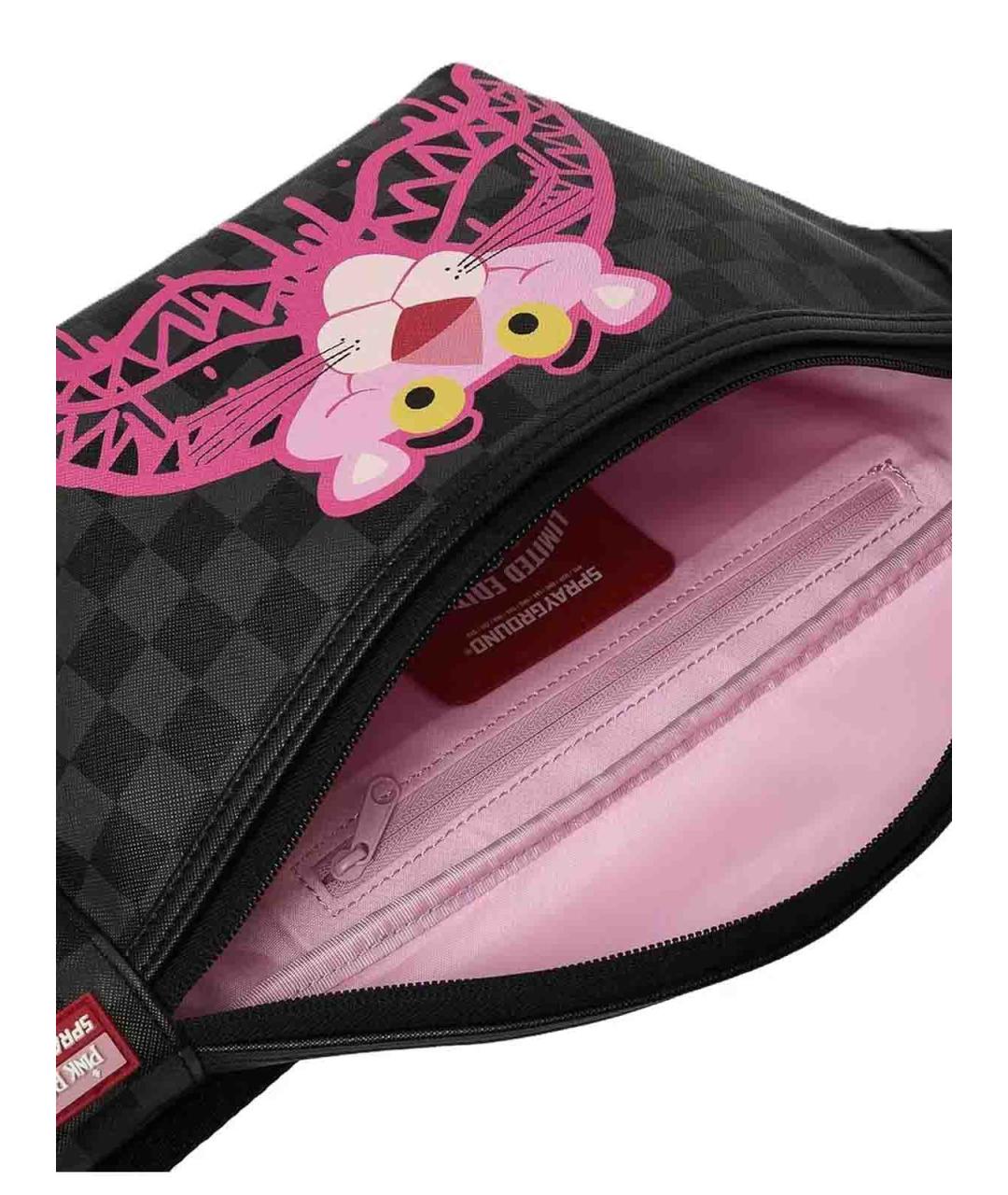 SPRAYGROUND Черная синтетическая сумка через плечо, фото 3