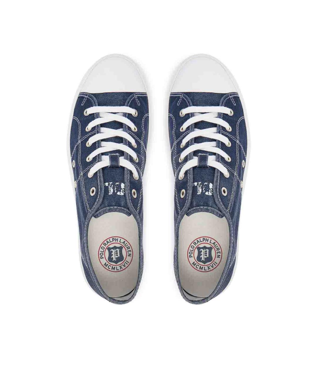 POLO RALPH LAUREN Текстильные низкие кроссовки / кеды, фото 5