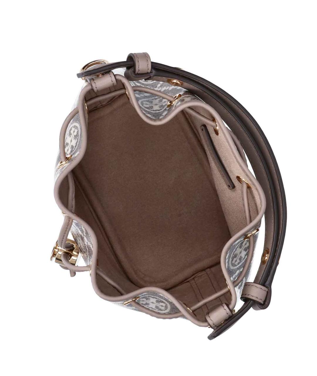 TORY BURCH Серая сумка через плечо, фото 4