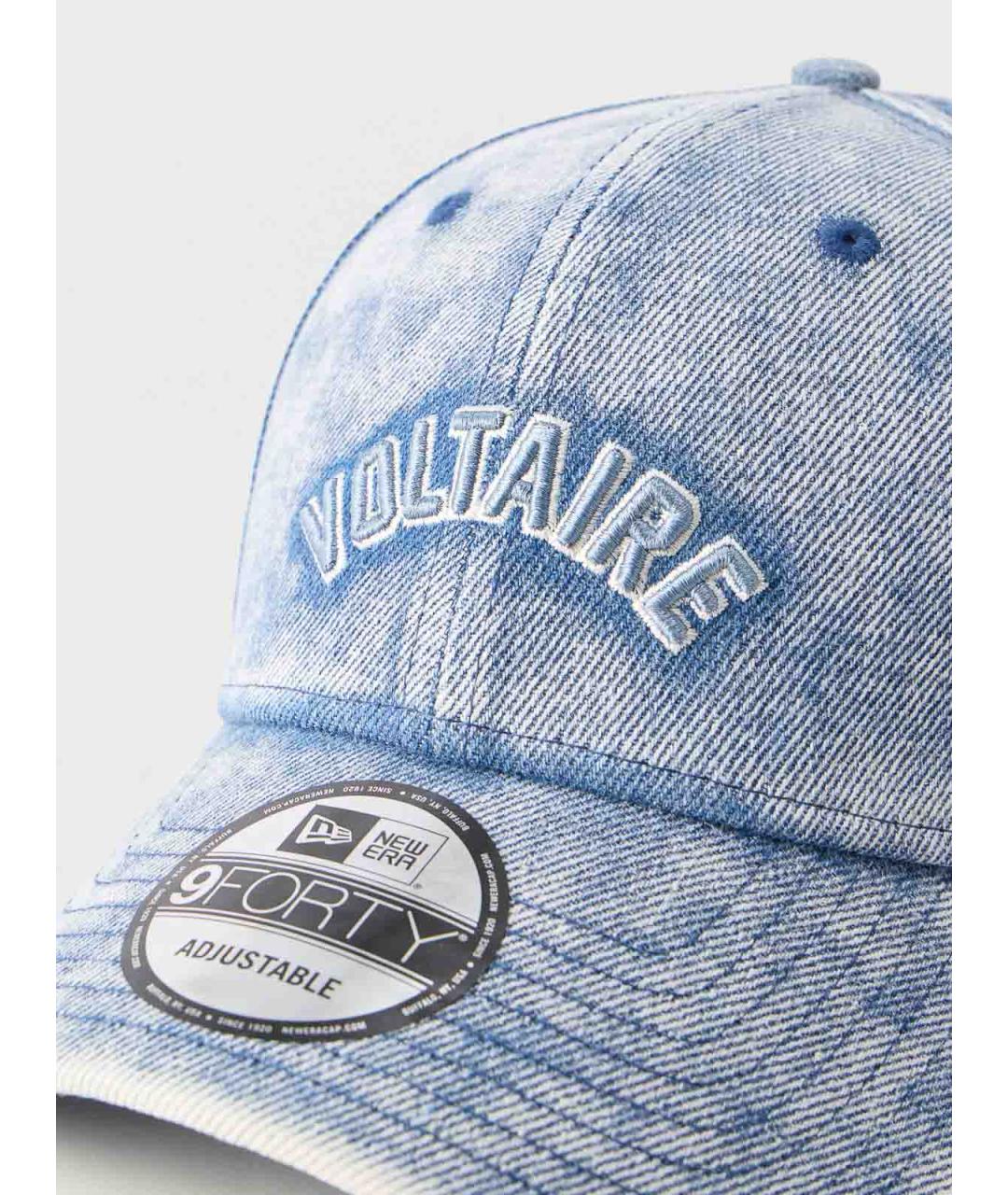 ZADIG & VOLTAIRE Голубая хлопковая кепка, фото 4