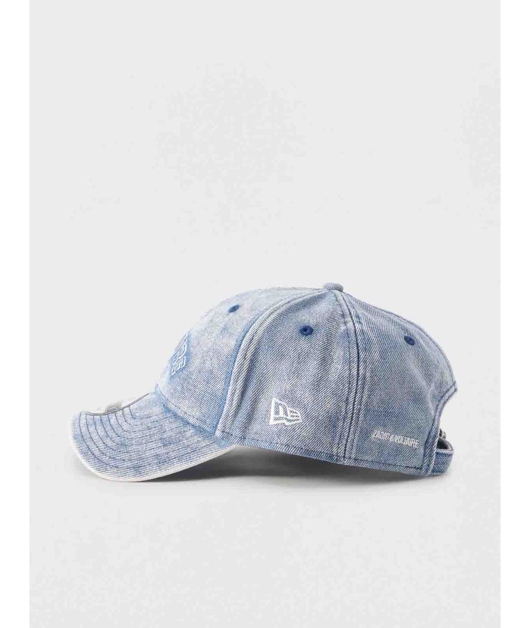 ZADIG & VOLTAIRE Голубая хлопковая кепка, фото 3