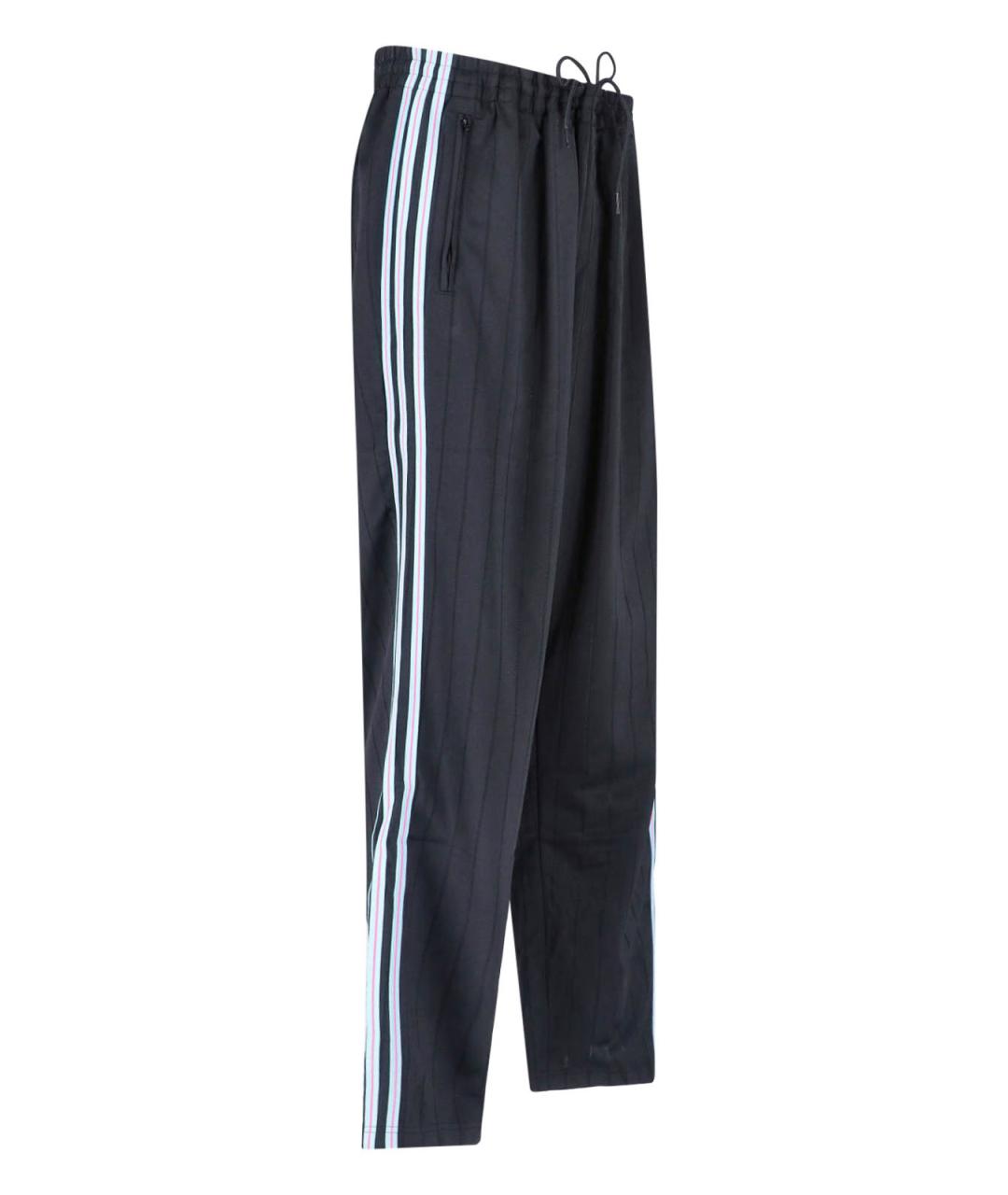 ADIDAS Черные полиэстеровые повседневные брюки, фото 3