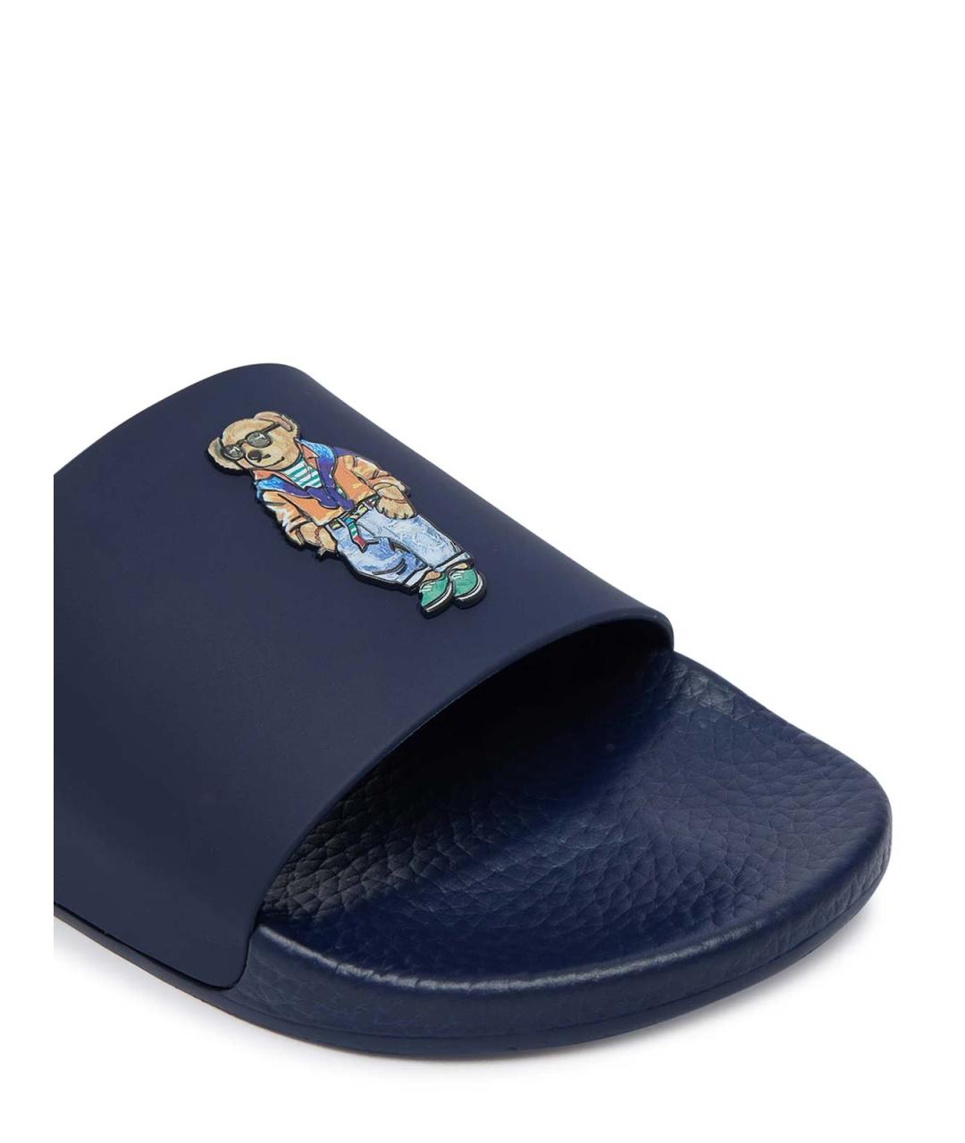 POLO RALPH LAUREN Синие шлепанцы, фото 6