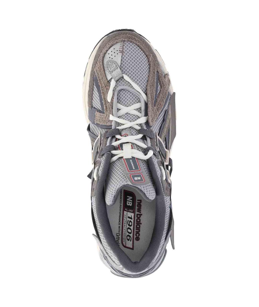 NEW BALANCE Серые низкие кроссовки / кеды, фото 5