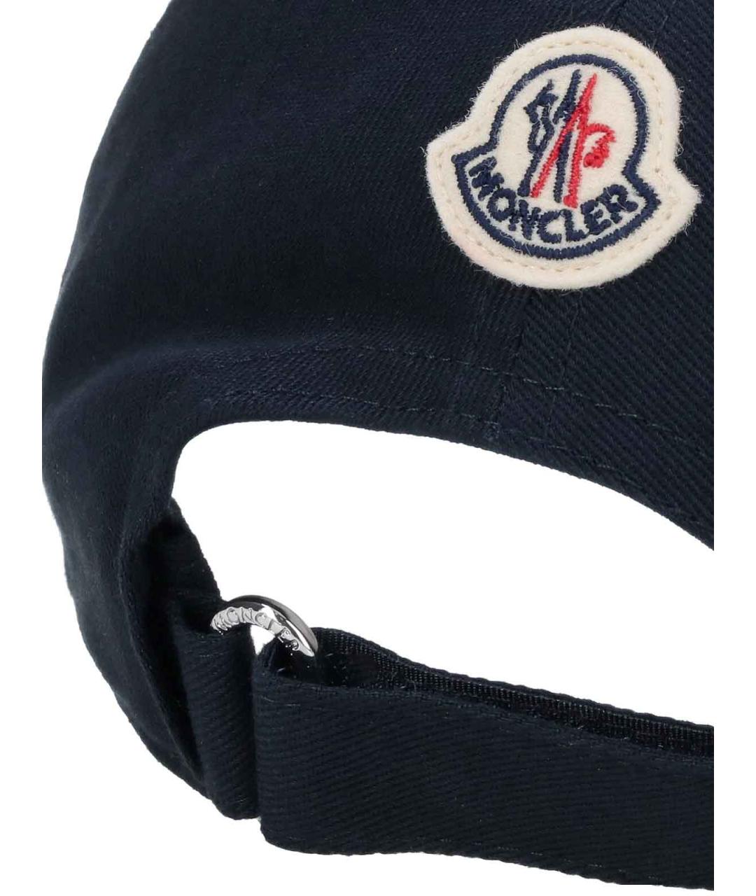 MONCLER Синяя хлопковая кепка/бейсболка, фото 3