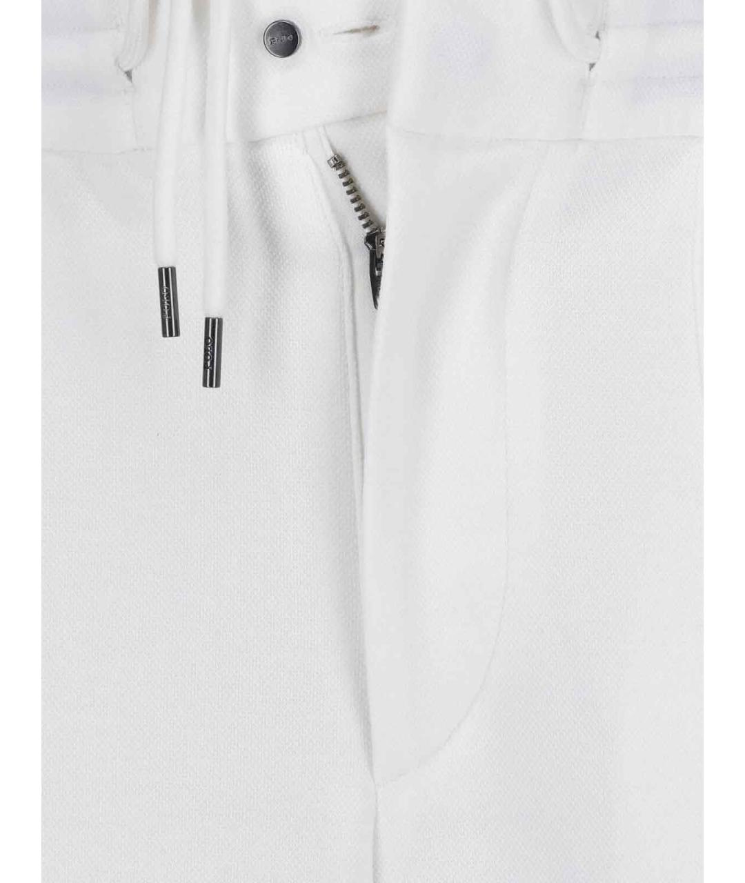 POLO RALPH LAUREN Белые полиэстеровые повседневные брюки, фото 4