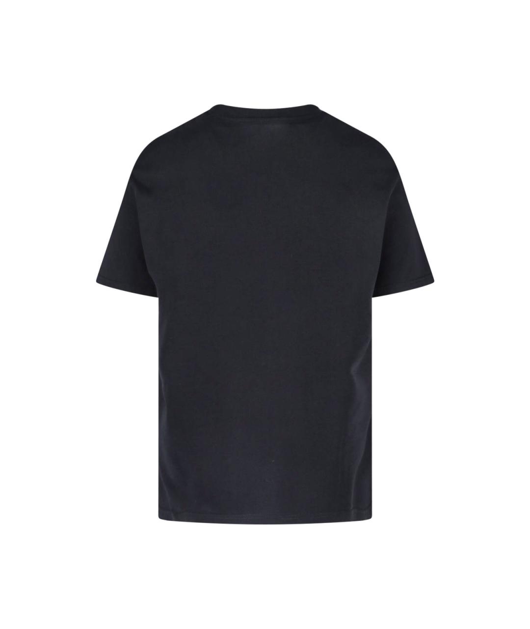 GIVENCHY Черная хлопковая футболка, фото 2