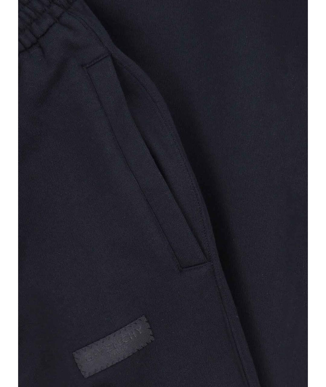 GIVENCHY Черные хлопковые повседневные брюки, фото 4
