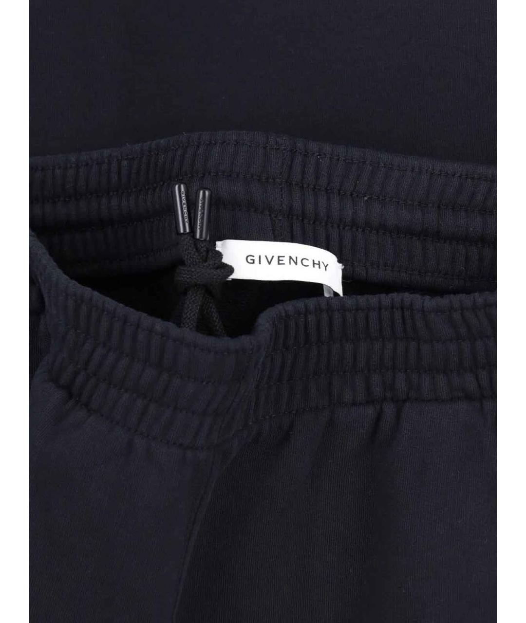 GIVENCHY Черные хлопковые повседневные брюки, фото 5