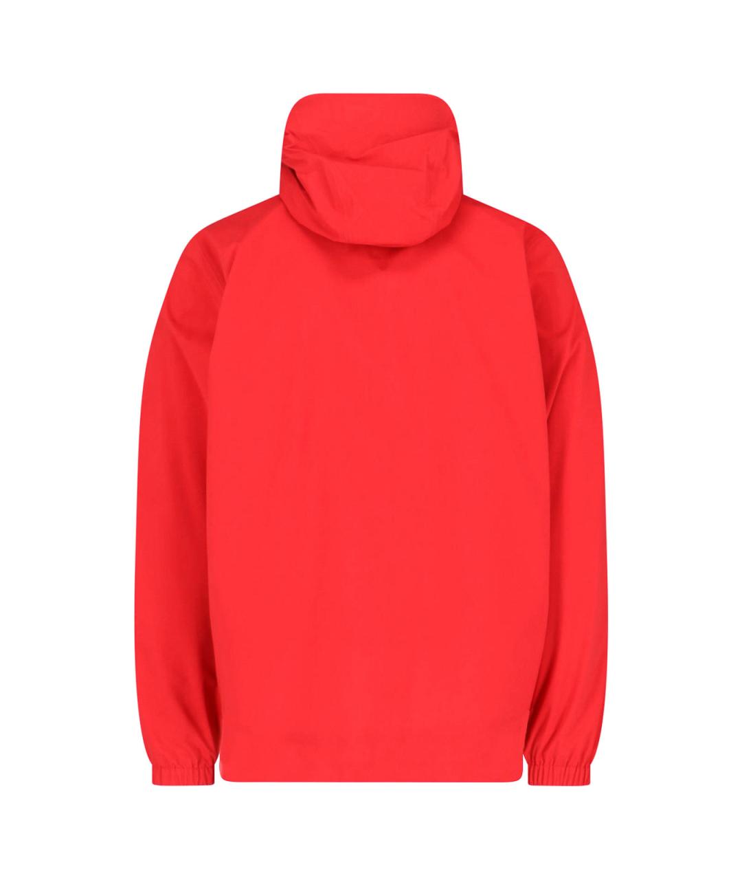 MONCLER Красная полиамидовая куртка, фото 2