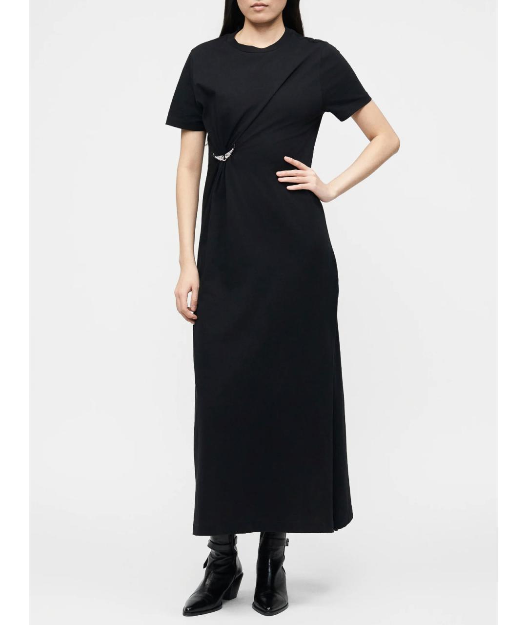 ZADIG & VOLTAIRE Черное повседневное платье, фото 4