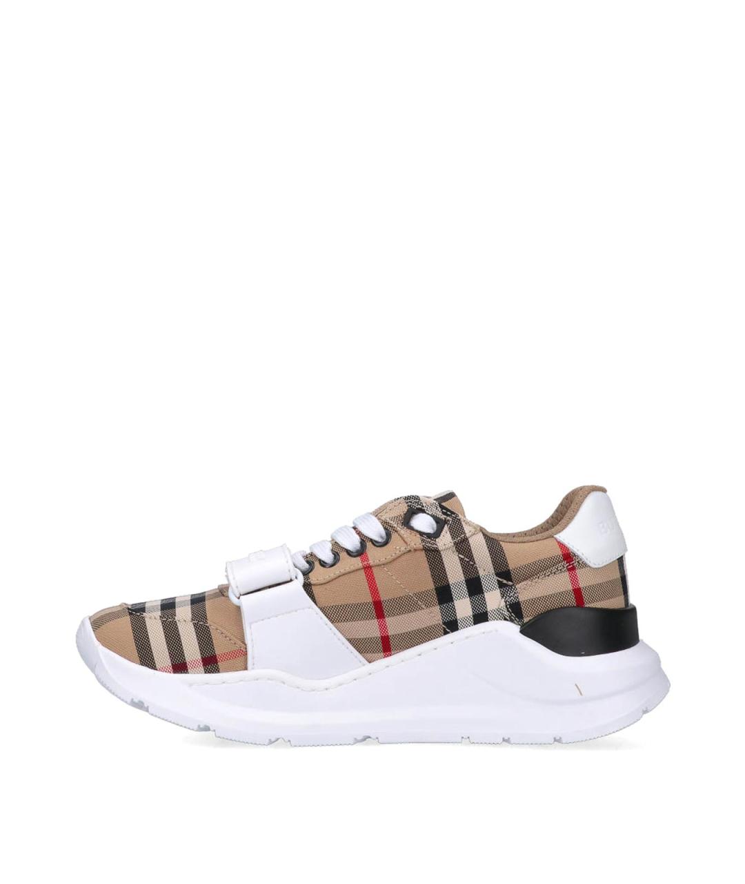 BURBERRY Мульти текстильные кроссовки, фото 3