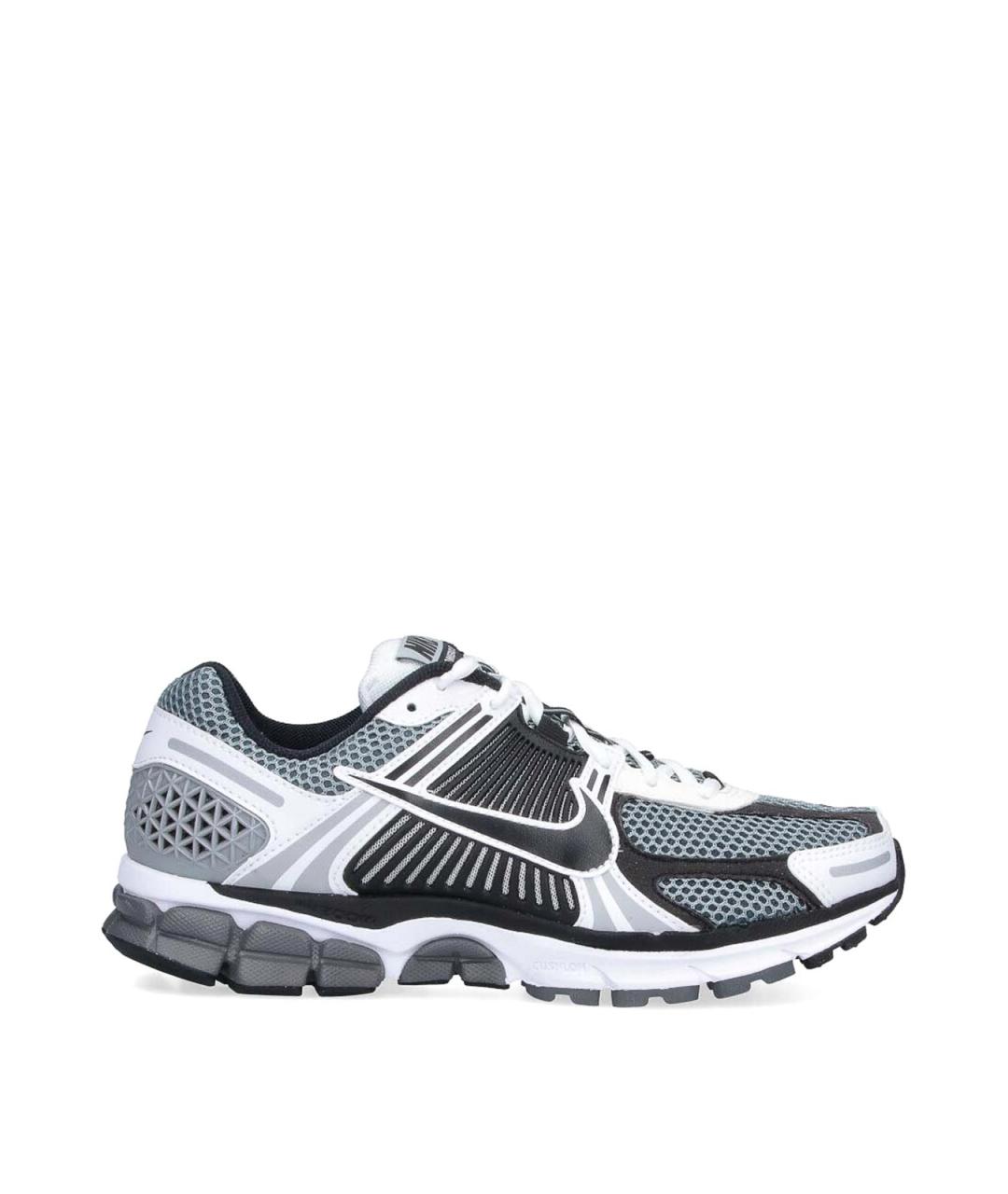 NIKE Серые резиновые низкие кроссовки / кеды, фото 1
