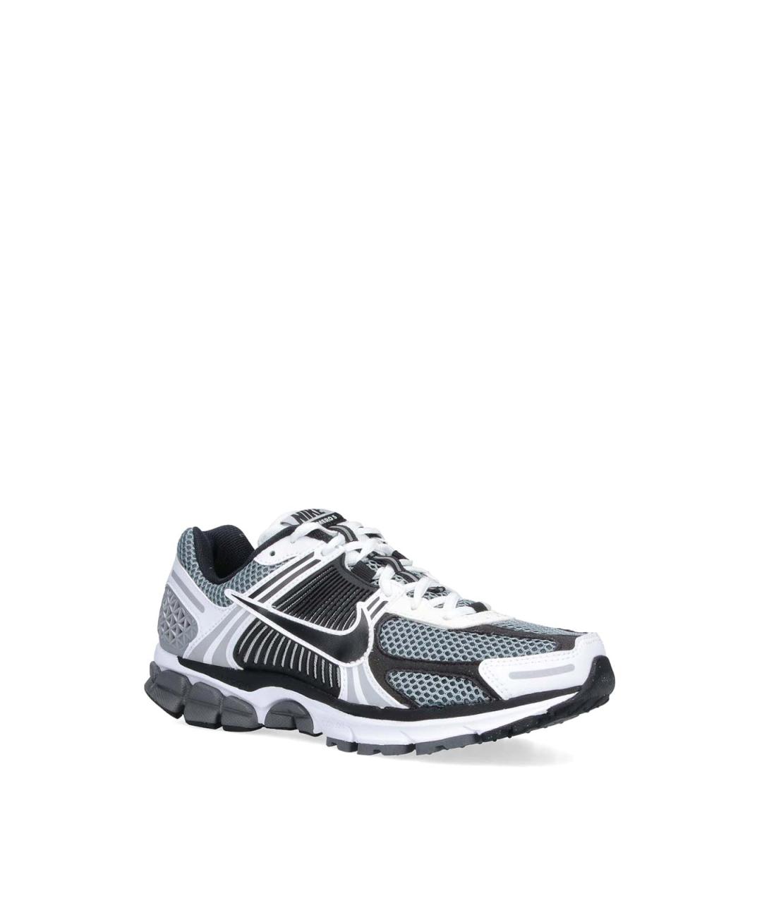NIKE Серые резиновые низкие кроссовки / кеды, фото 2