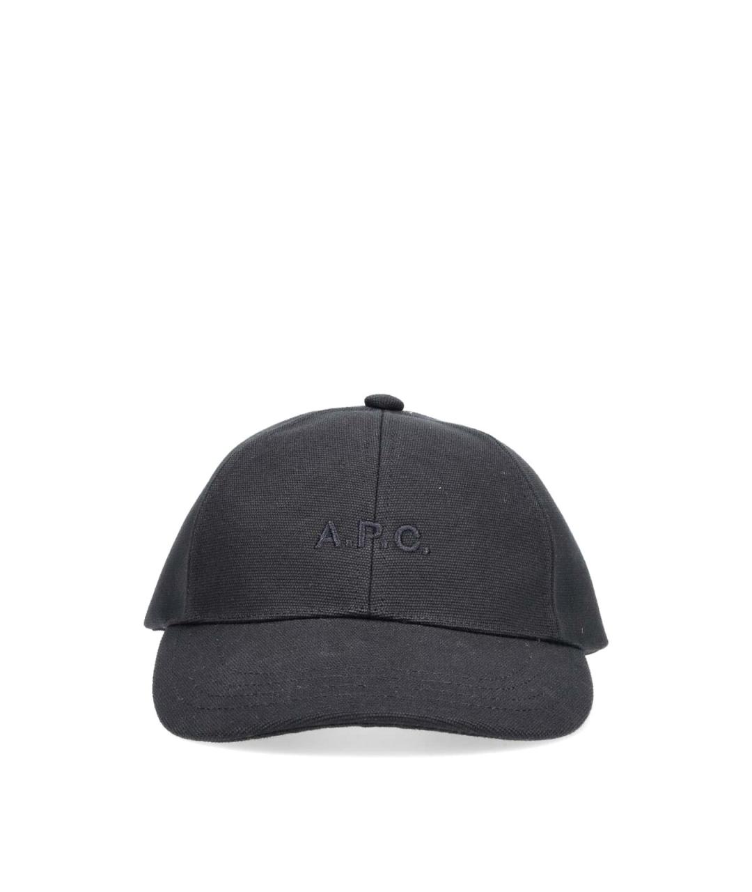 A.P.C. Черная хлопковая кепка, фото 1