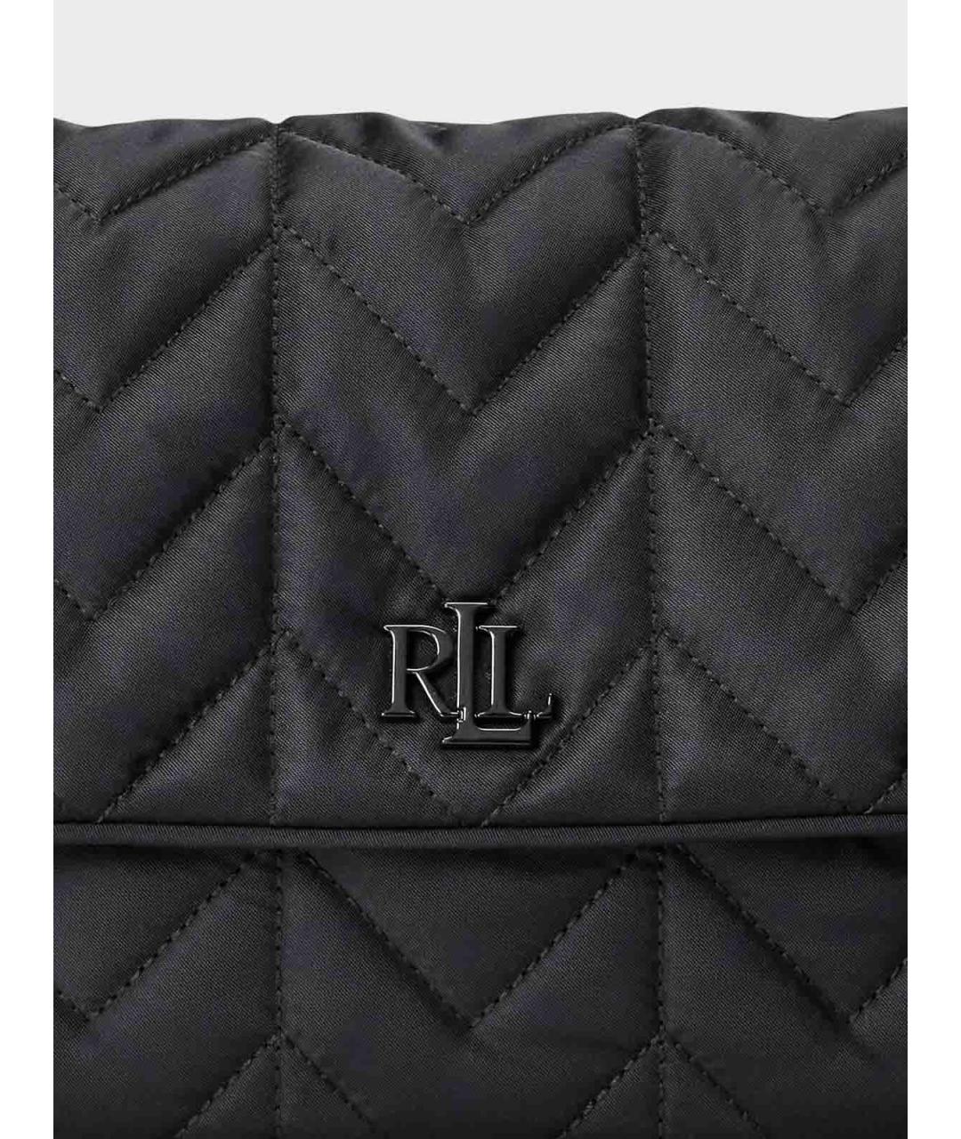 RALPH LAUREN Черная сумка через плечо, фото 5