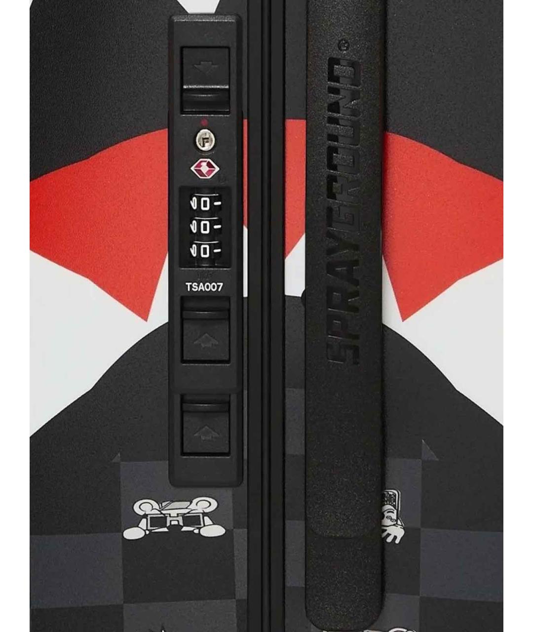 SPRAYGROUND Черный чемодан, фото 3