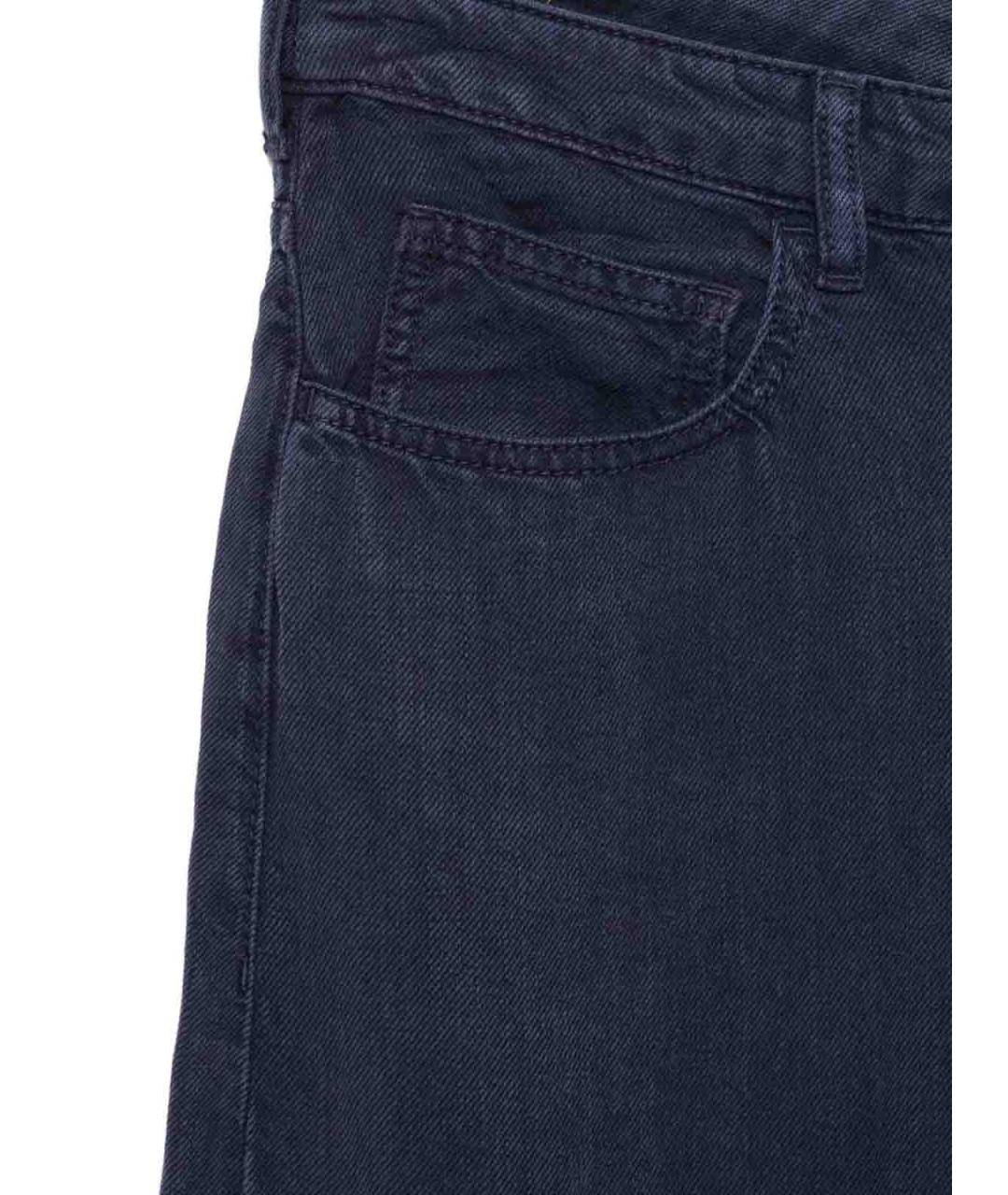 EMPORIO ARMANI Синие брюки широкие, фото 3