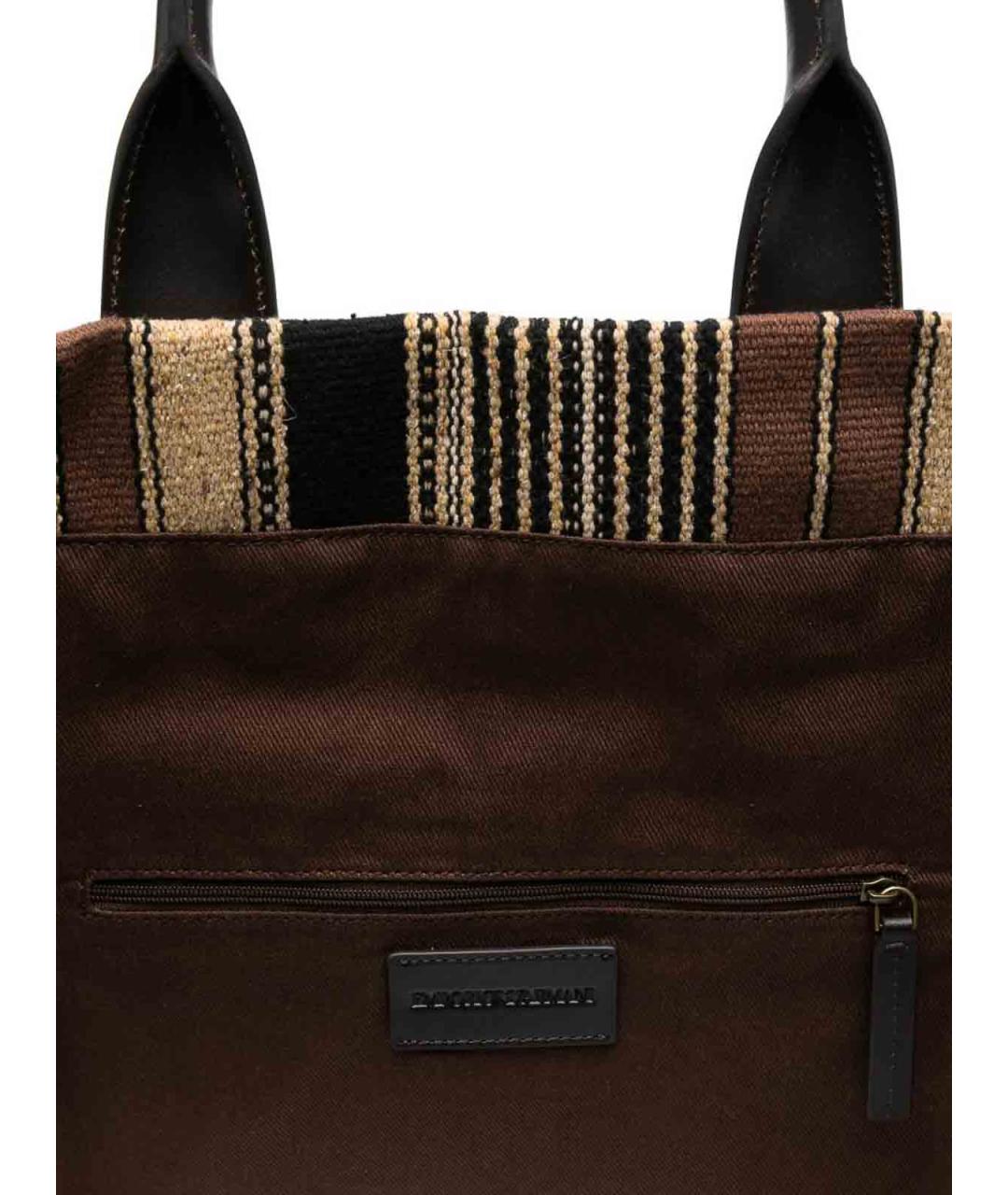 EMPORIO ARMANI Коричневая сумка тоут, фото 5