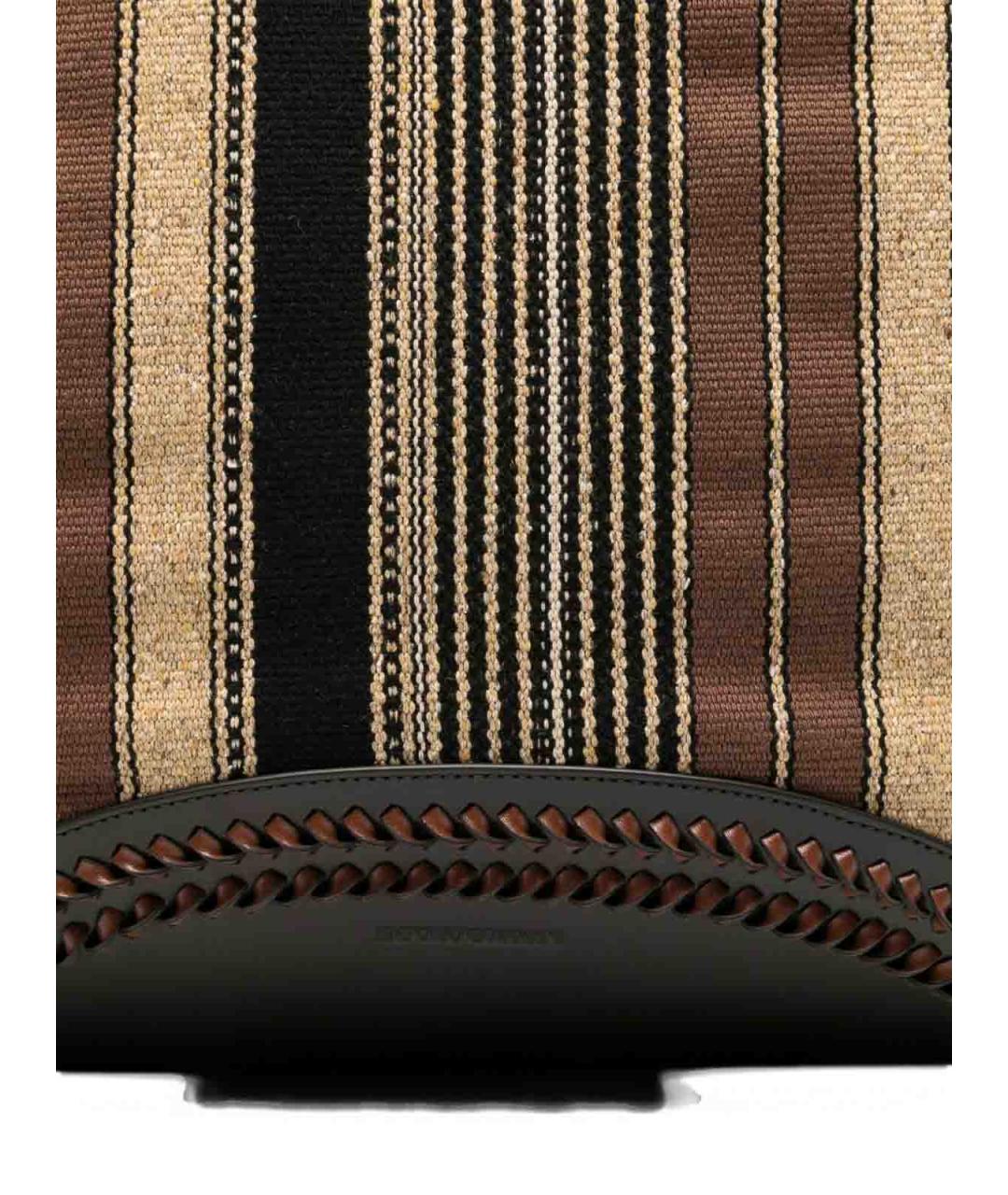 EMPORIO ARMANI Коричневая сумка тоут, фото 2